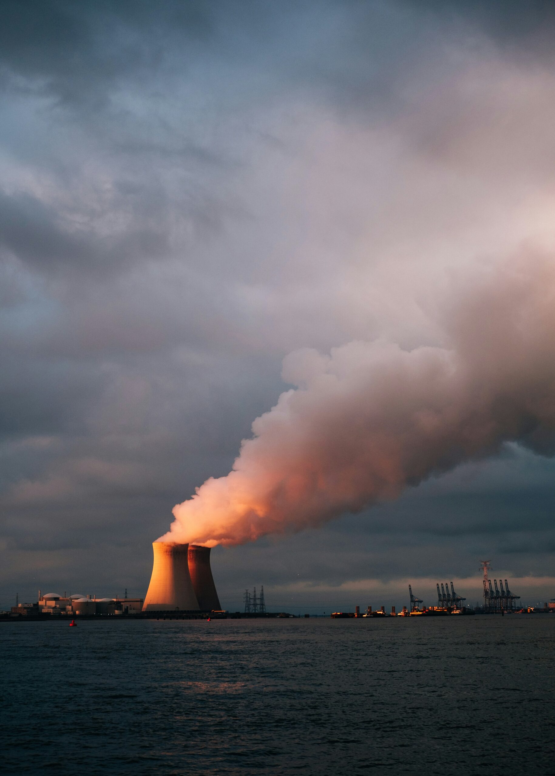 Photo d'une centrale nucléaire